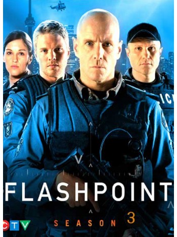 Flashpoint Season 3 : หน่วยสวาทสาดโคตรกระสุน ปี 3 DVD MASTER (ZONE3) 4 แผ่นจบ พากย์ไทย